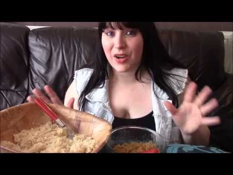 #mukbang eating noodles and rice & random rambles