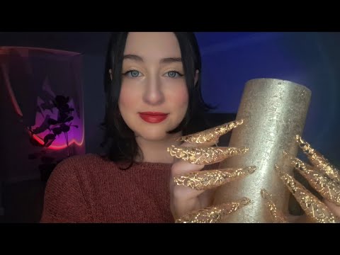 tappy scratchy asmr on random objects (no talking)