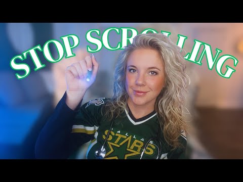 Why Is the Doctor Whispering?! 🤫 Cranial Nerve Exam ASMR • Eye & Light Triggers • Viral 2025