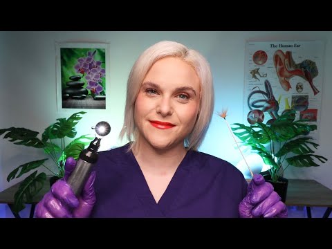 ASMR Ear Cleaning, Exam & Hearing Test RP