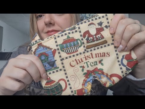 ASMR- Christmas Market Haul 🎄 Show and Tell with Rambling 