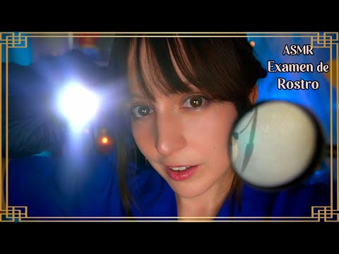 ⭐ASMR Examen Relajante de Rostro ✨[Sub] Tocando tu Carita