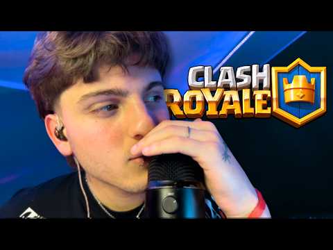 ASMR en español JUGANDO CLASH ROYALE para dormir