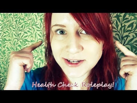 ~BINAURAL ASMR~  Health Check up!