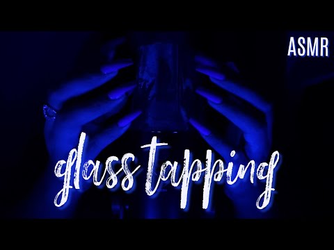 ASMR | Glass Tapping with Long Nails (No Talking)