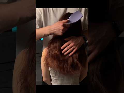 ASMR You Can’t Resist This Hair Brushing ✨ #shorts #asmr