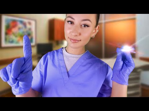 ASMR Most RELAXING Cranial Nerve Exam Roleplay 😴 Follow My Instructions & Personal Attention