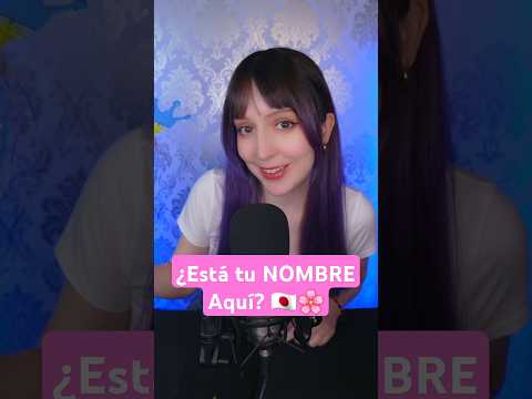 ⭐ Tu NOMBRE en JAPONÉS puede estar AQUÍ🎌 ASMR Susurros Relajantes (Parte 4)