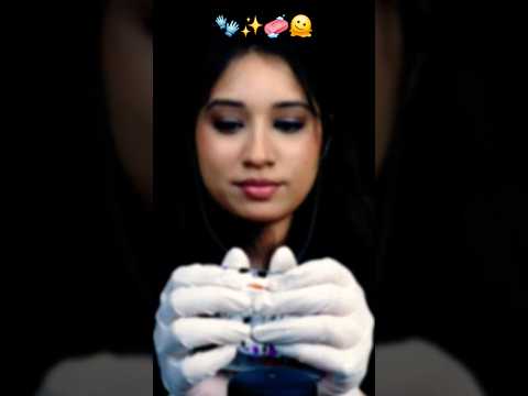 Asmr | Just the subtle magic of gloves 🧤🧼 and tingles 🫶 #asmr #asmrgloves #asmrsounds #asmrshorts