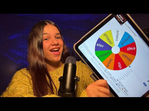 asmr la ruleta elige los triggers 🎡 