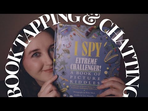 Illustrated Book Tapping and Chatting | ASMR