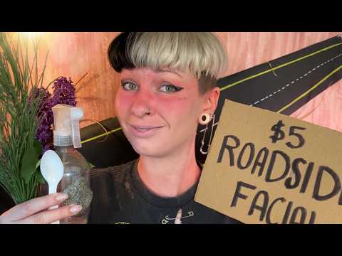 $5 Roadside Skincare!! 💦 Fast and Aggressive ASMR for Sleep, Focus or Relaxation