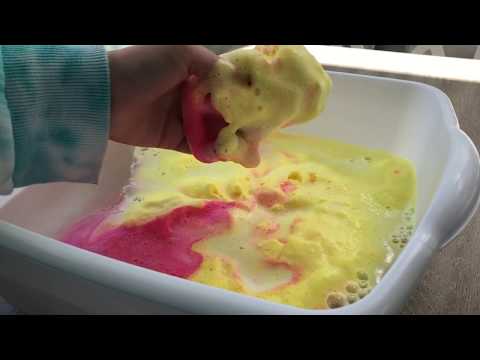 ASMR Fizzy Bath Bomb Sounds LUSH bath bomb demo (yellow submarine, rocket science, lucky cat)