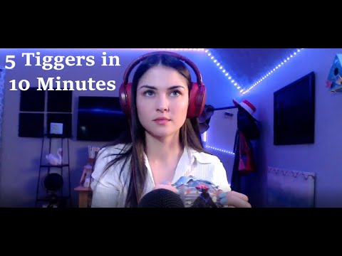 ASMR [5 Triggers in 10 Minutes] | No Talking