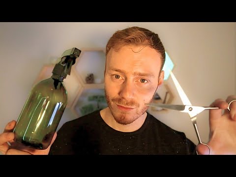 Best Friend Cuts your Hair for Date | ASMR