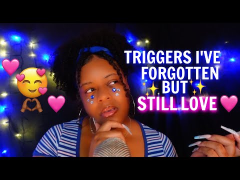 ASMR triggers I've forgotten about, but still LOVE!! 🫶🏽💕✨(so tingly!!♡🌸✨)