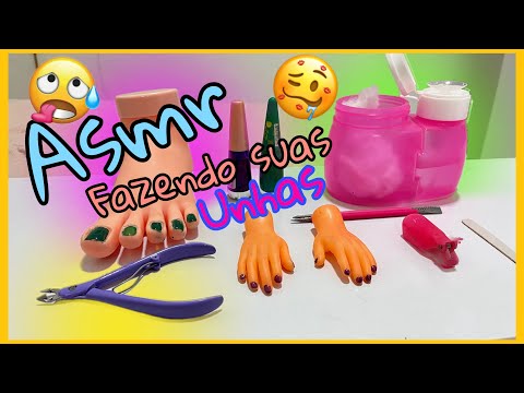 🤤💦Asmr Manicure/Muitos Sons de Boca💦🤤