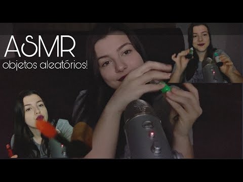 ASMR • objetos aleatórios relaxantes!