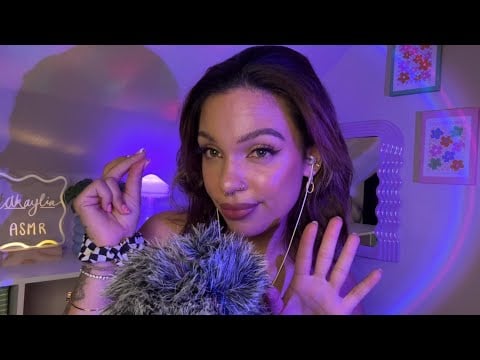ASMR Mouth Sounds, Hand Movements, and Finger Snaps