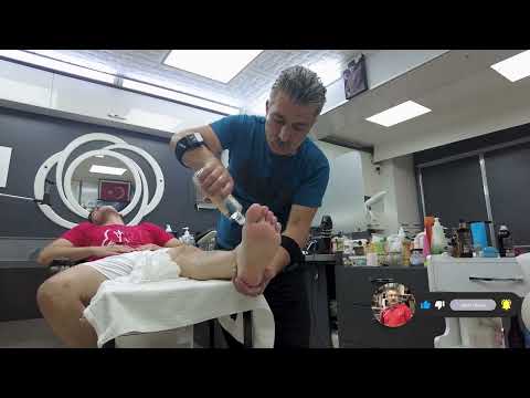 ASMR AMAZING FOOT AND LEG MASSAGE.ORIGINAL RELAXING SOUND
