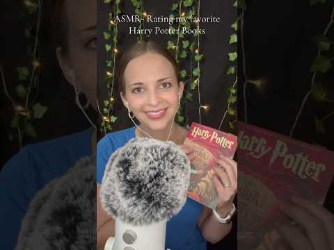 ASMR Ranking My Favorite Harry Potter Books ⚡️📚