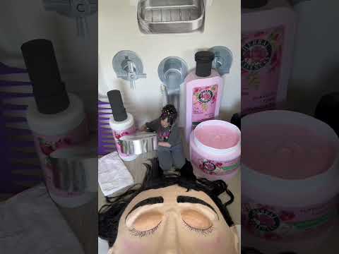Pov: la duendecilla te hace tratamiento en el cabello #asmr
