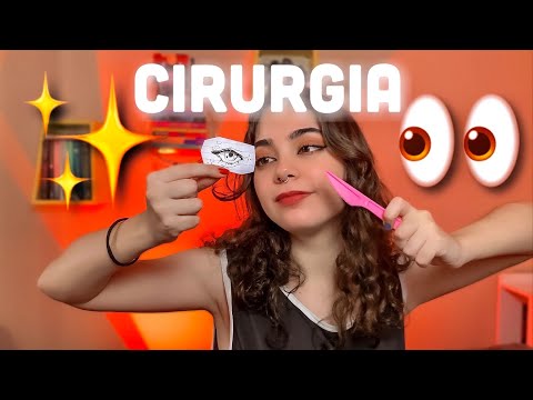 ✨ASMR | Fazendo uma cirurgia no seu olho mas não é confiável✨