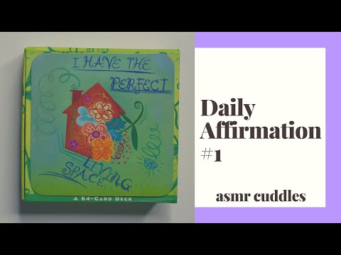 ASMR Daily Affirmation #1