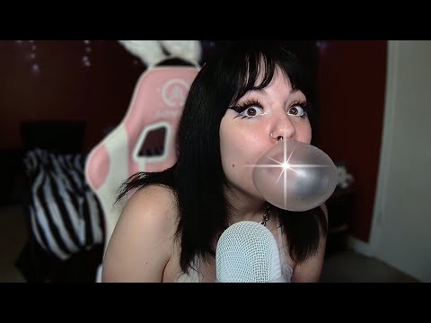 ASMR | Bubblegum Blowing, Chewing and Mouth Sounds