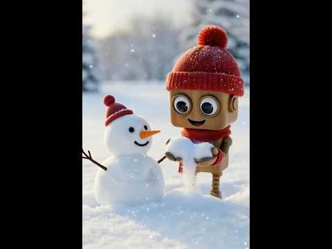 Mikrowichtel erlebt seinen ersten Schnee ❄️ | Cozy ASMR