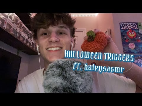 ASMR// Halloween Trigger Assortment Ft. @haleysasmr
