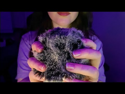 ASMR Fluffy Mic Massage & Scratching (no talking)