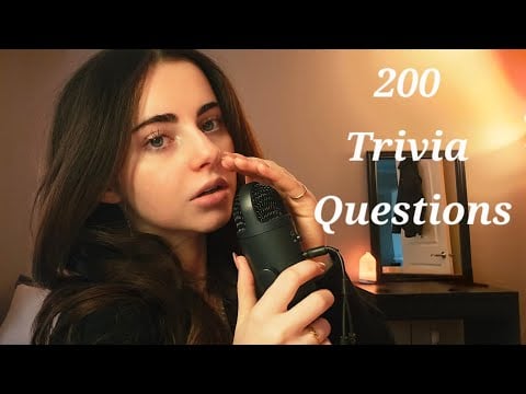ASMR 200 trivia Questions