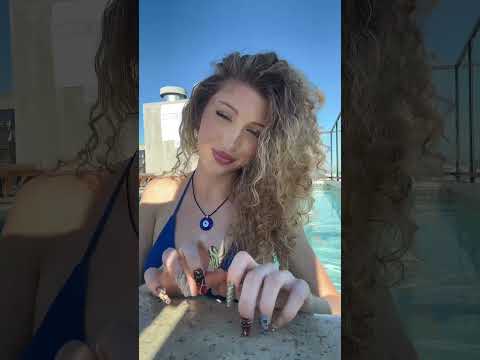 mermaid pool asmr #asmr #lofiasmr #poolasmr #relaxandplay