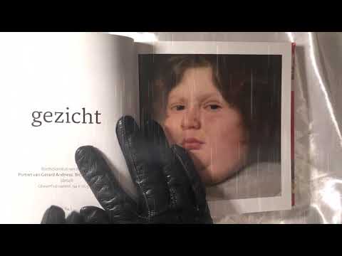 LEATHER GLOVES ✋ 🤚 DUTCH WHISPER 👄   RAIN 🎧 [[ASMR]]