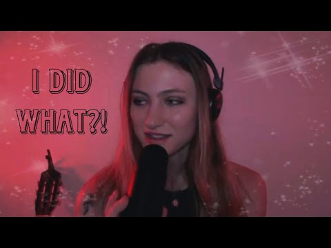 semi-inaudible ASMR story (clicky whispering + inaudible whispering)