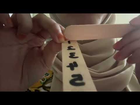 ASMR | What number can you see? (Eye exam, eye check)