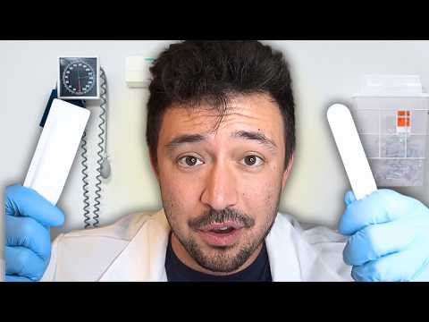 I Spent $400 on Medical Tools for a COMPREHENSIVE ADHD ASMR Exam (Eye, Hearing, Smell, Touch + More)