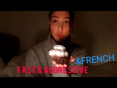 UNPREDICTABLE & UNINTELLIGIBLE ASMR | FAST AND AGGRESSIVE