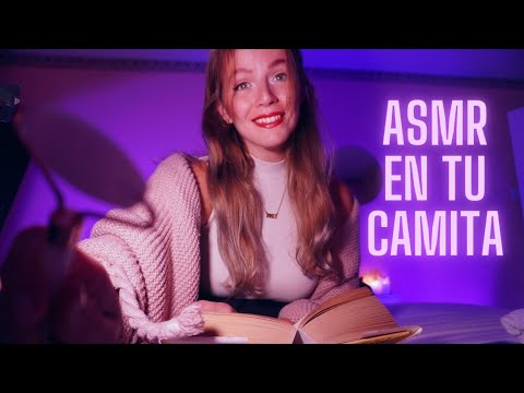 ASMR TE CUIDO HASTA QUE TE DUERMAS [asmr en tu camita]