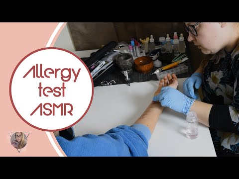 * ASMR * Allergy Test / REAL PERSON / Medical exam / Unintentional