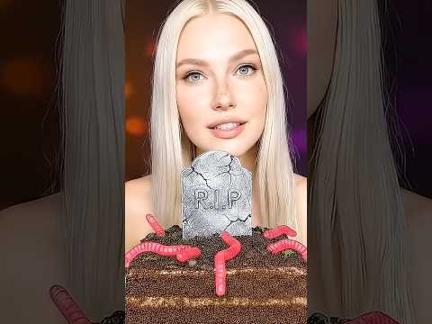 You Won’t Believe What’s Inside This Gravecake 💀🍰 | Halloween ASMR