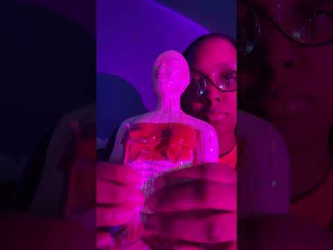 ASMR fast and aggressive acupuncture doll scratching #asmr