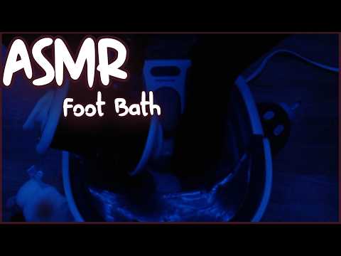 ASMR︱Foot Bath (Stockings & No Talking)