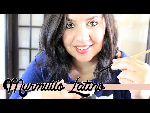 ASMR ESPAÑOL LATINO Sonidos Cosquilludos de Brochas | Platica Susurrada