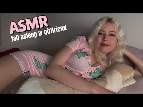 ASMR Cozy Bed Time w Girlfriend | Fall Asleep