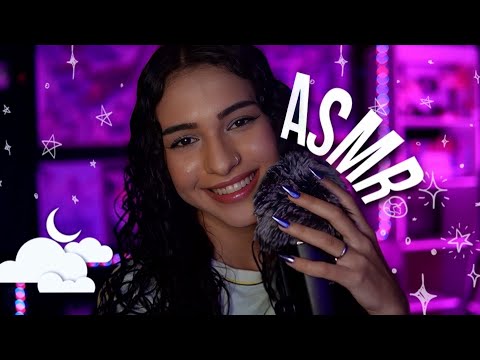 ASMR TE FAZENDO COMPANHIA ATÉ VOCÊ DORMIR 💕 PERSONAL ATTENTION E TRIGGERS ☁️💤