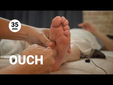 OUCH足つぼ | 一歳児奮闘中の限界ワーママ | 腰痛 | 30代女性 | 左足