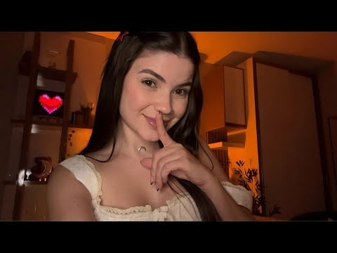 ASMR | Te Contando um Segredo (inaudível) 🤫