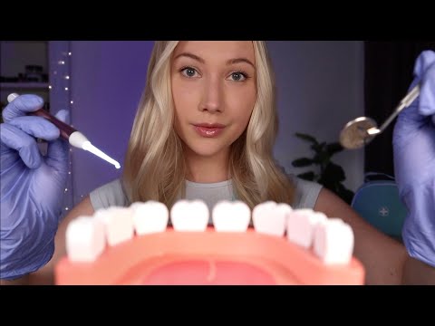 ASMR Full Dentist Exam & Teeth Cleaning 🦷